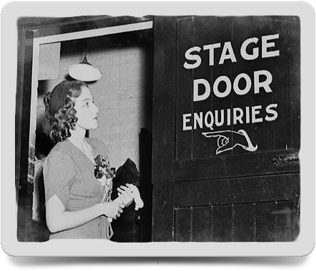 Woman at Stage Door